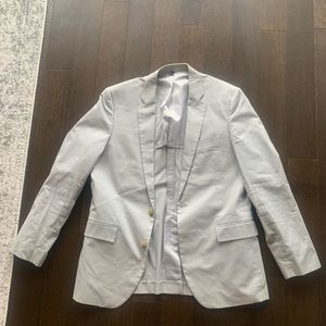 Men’s J. Crew Suit in light gray